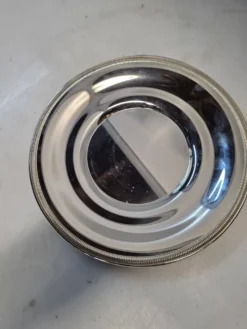 Plat de service rond en métal argenté – Orfèvrerie de France
