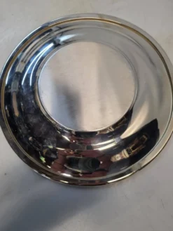 Plat de service rond en métal argenté – Orfèvrerie de France