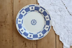 Plat de service rond vintage porcelaine anglaise Churchill