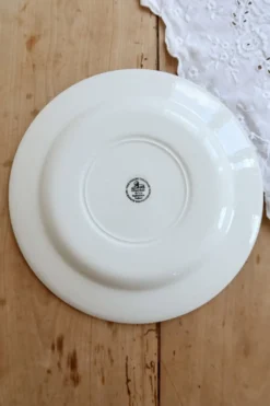 Plat de service rond vintage porcelaine anglaise Churchill
