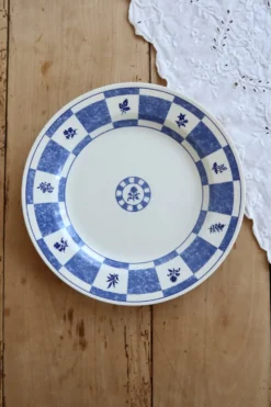 Plat de service rond vintage porcelaine anglaise Churchill