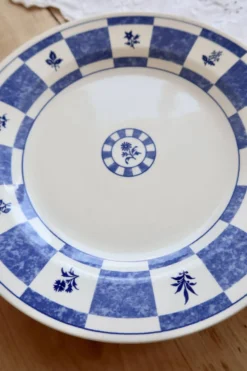 Plat de service rond vintage porcelaine anglaise Churchill