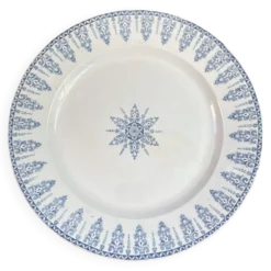 Plat de service, terre de fer, collection Annam, Gien