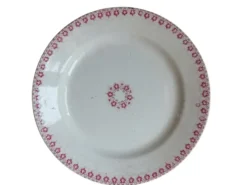Plat de service terre de fer Hippolyte Boulenger & Cie Choisy-le-Roi