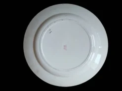 Plat de service terre de fer Hippolyte Boulenger & Cie Choisy-le-Roi