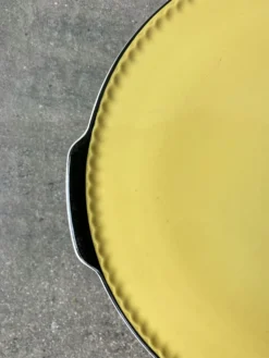 Plat de service Villeroy & Boch Jaune et noir Années 50