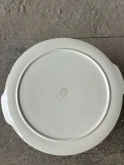 Plat de service Villeroy & Boch Jaune et noir Années 50