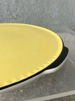 Plat de service Villeroy & Boch Jaune et noir Années 50