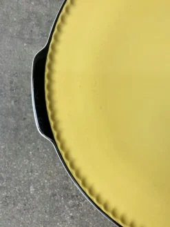 Plat de service Villeroy & Boch Jaune et noir Années 50