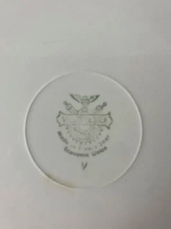 Plat de service Villeroy & Boch Jaune et noir Années 50