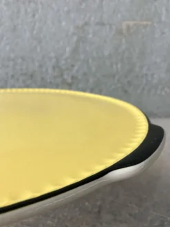 Plat de service Villeroy & Boch Jaune et noir Années 50