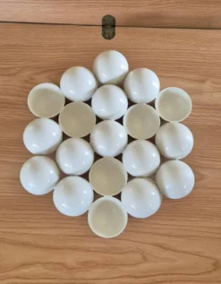 Plateau apéritif articulé « Amuse-Gueule » – Yonel Lebovici (v. 1972)