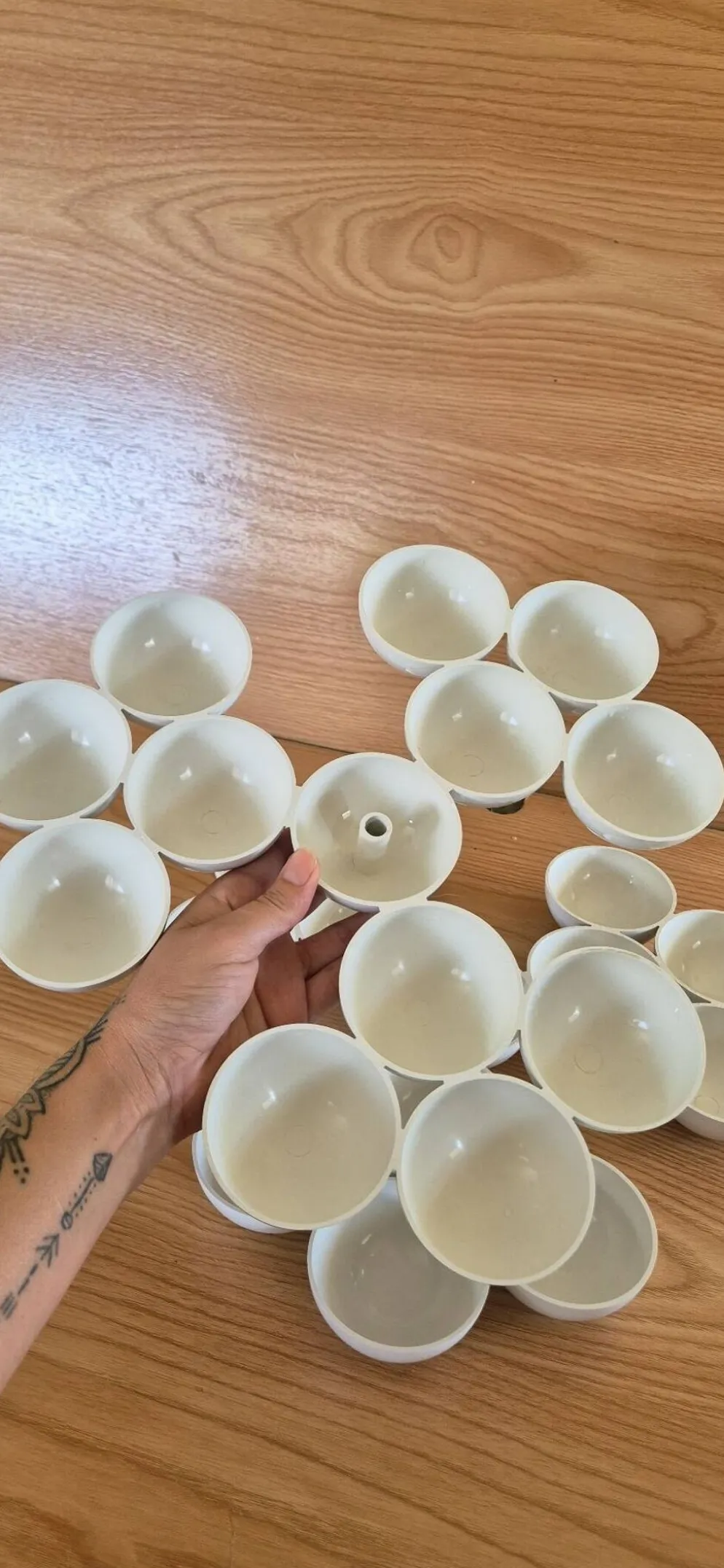 Plateau apéritif articulé « Amuse-Gueule » – Yonel Lebovici (v. 1972)