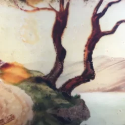 Plateau Art Déco signé