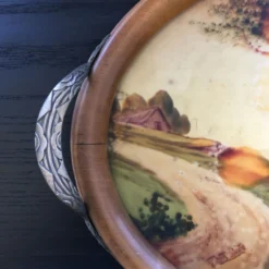 Plateau Art Déco signé