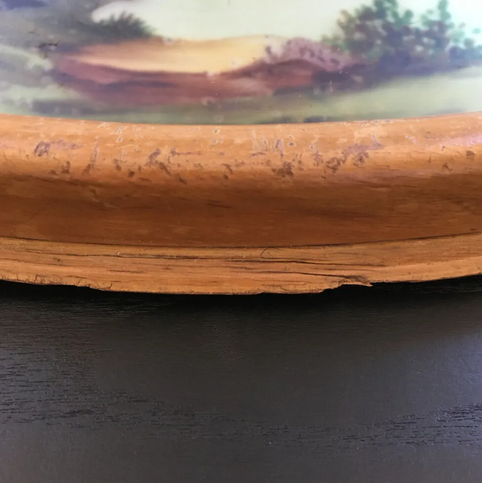 Plateau Art Déco signé