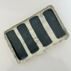 Plateau artisanal façon raku