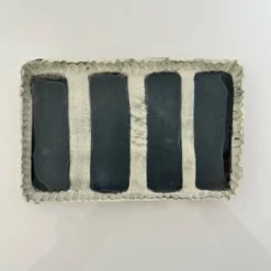 Plateau artisanal façon raku