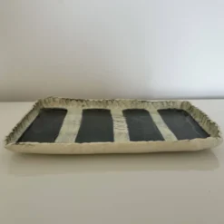 Plateau artisanal façon raku