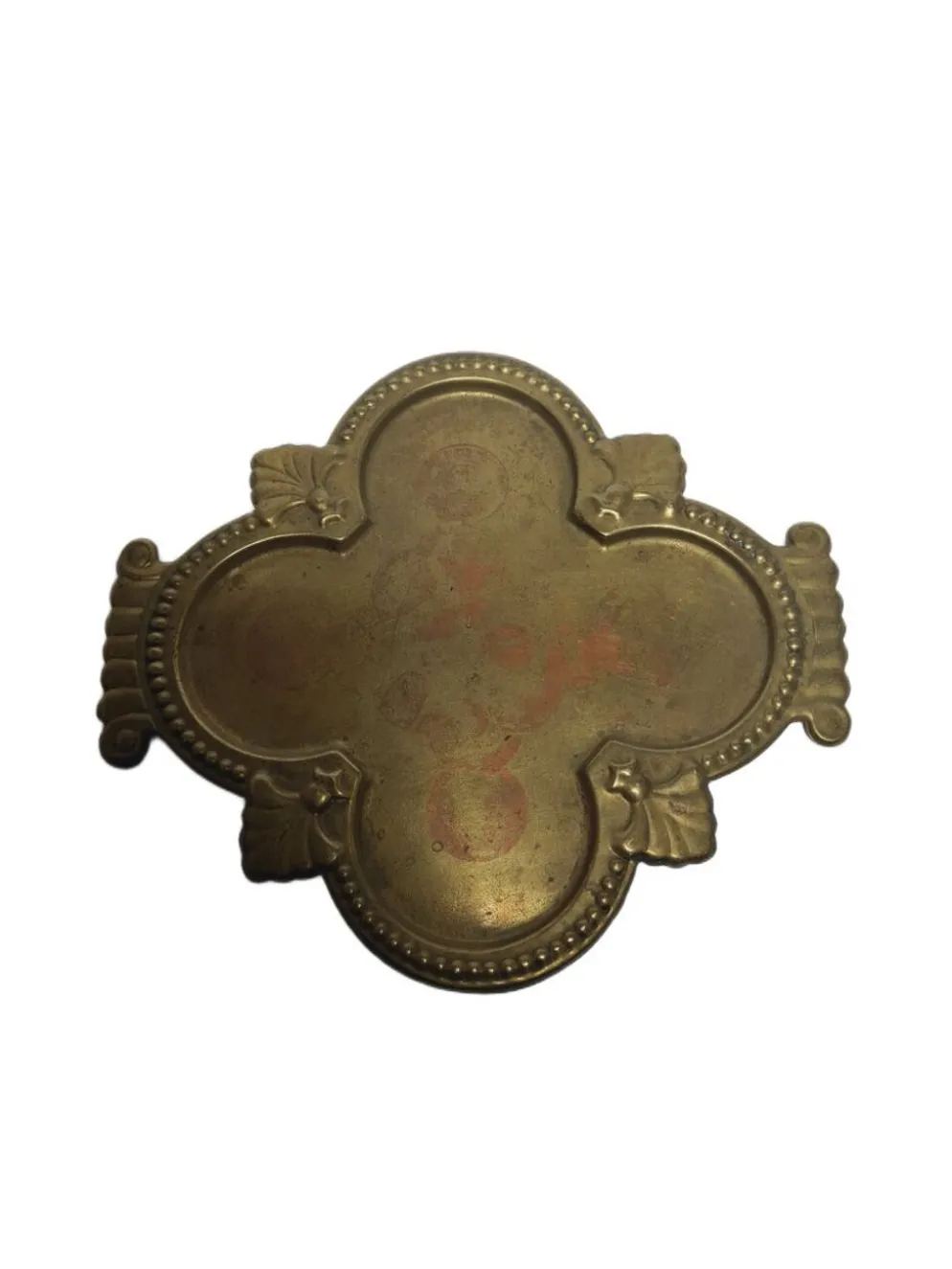 Plateau Art Nouveau vintage, années 1930