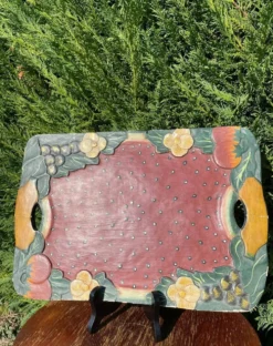 Plateau bois artisanal