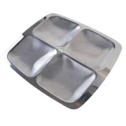 Plateau d'apéritif, design italien, années 1970, fabriqué en Italie