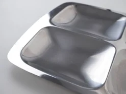 Plateau d'apéritif, design italien, années 1970, fabriqué en Italie