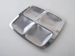 Plateau d'apéritif, design italien, années 1970, fabriqué en Italie