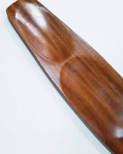 Plateau de console sculpté à la main du milieu du siècle