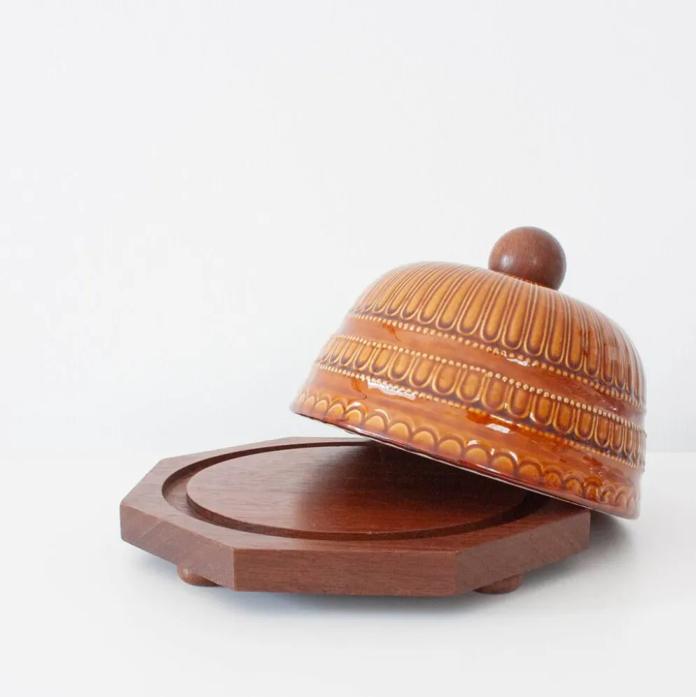 Plateau de fromage vintage par Secla, années 1960