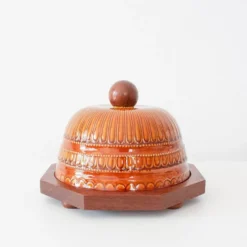 Plateau de fromage vintage par Secla, années 1960