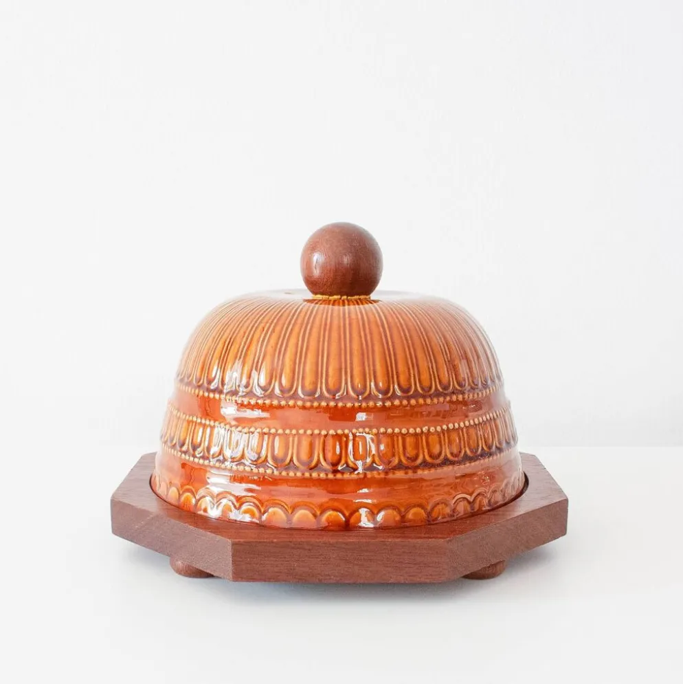 Plateau de fromage vintage par Secla, années 1960