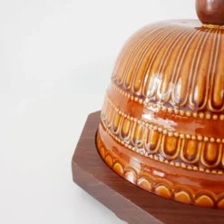 Plateau de fromage vintage par Secla, années 1960