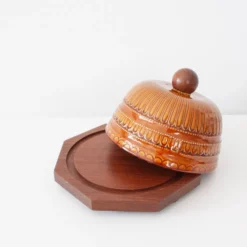 Plateau de fromage vintage par Secla, années 1960