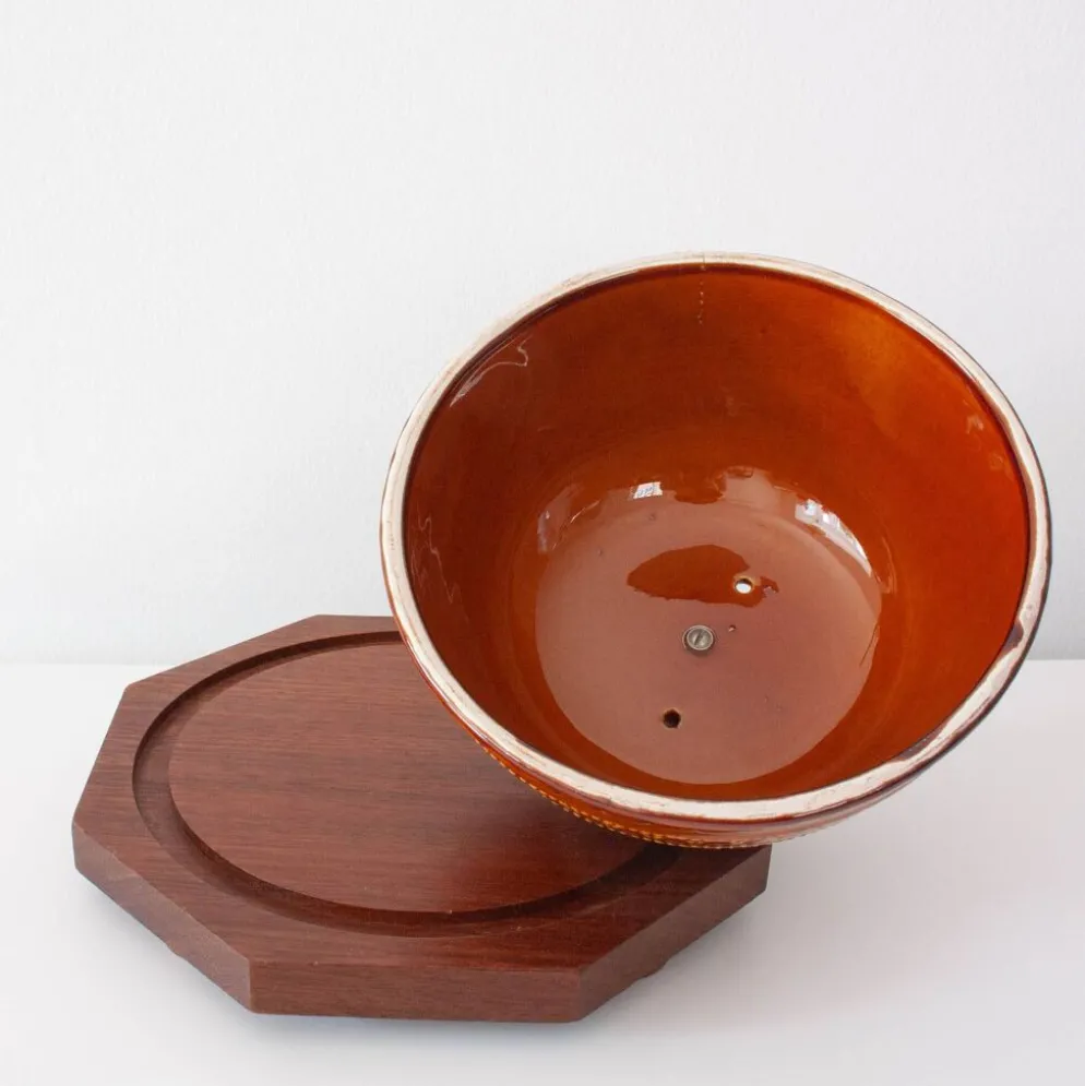 Plateau de fromage vintage par Secla, années 1960