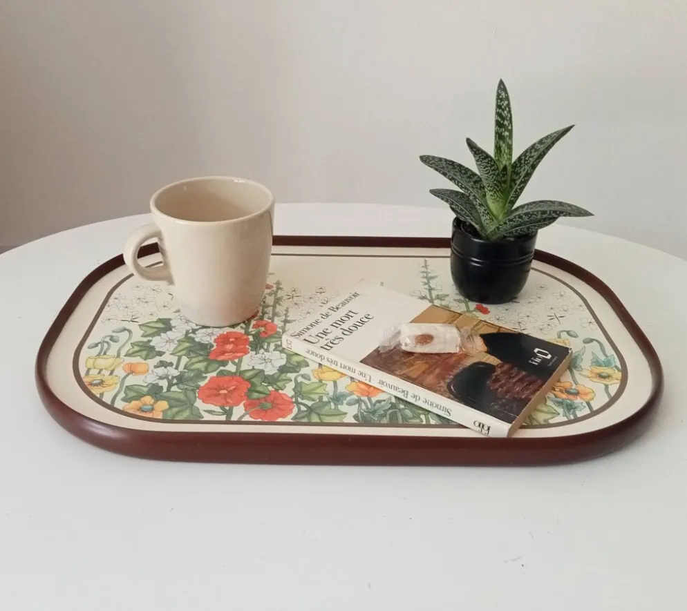 Plateau de service Anglais vintage Marks and Spencer
