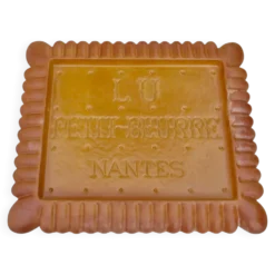 Plateau de service décoratif en résine, années 60