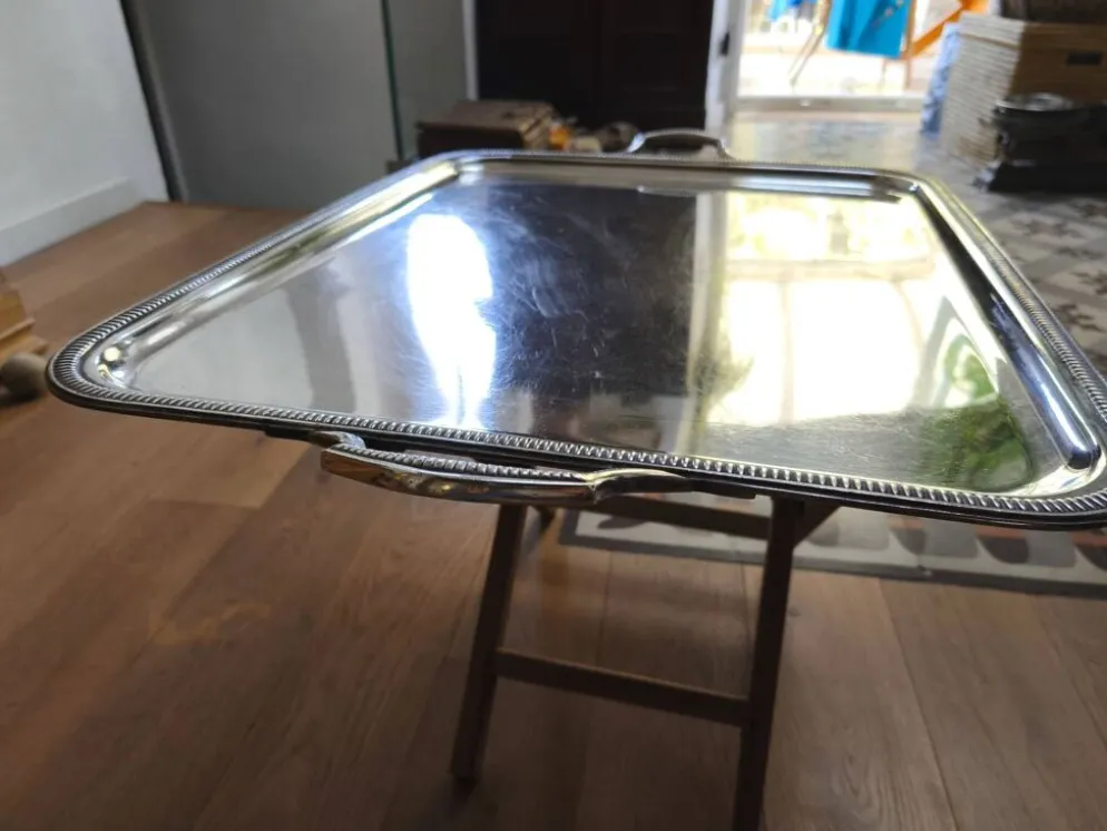 Plateau de service en argent