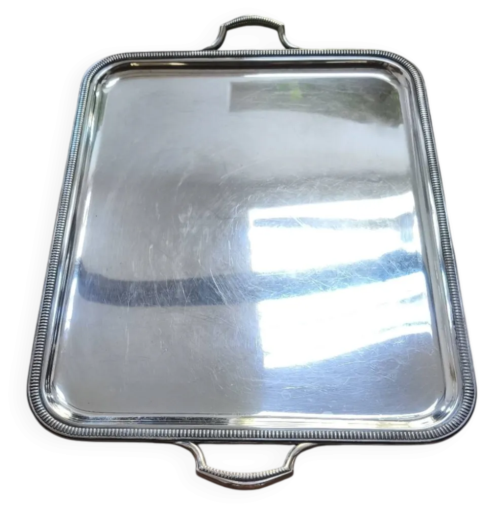 Plateau de service en argent