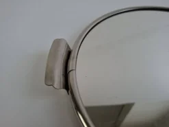 Plateau de service en chrome et miroir Art Déco tchécoslovaque, vers les années 1930.