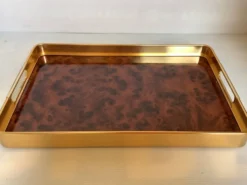 Plateau design Milo Baughman Hollywood Regency Italy
