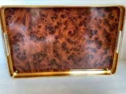 Plateau design Milo Baughman Hollywood Regency Italy