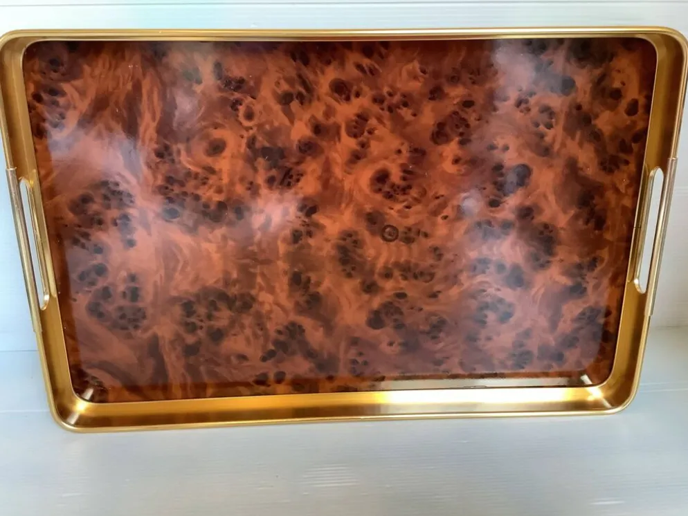 Plateau design Milo Baughman Hollywood Regency Italy