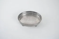Plateau en argent, design italien, années 1970, fabriqué en Italie