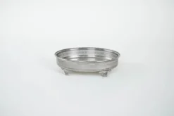 Plateau en argent, design italien, années 1970, fabriqué en Italie
