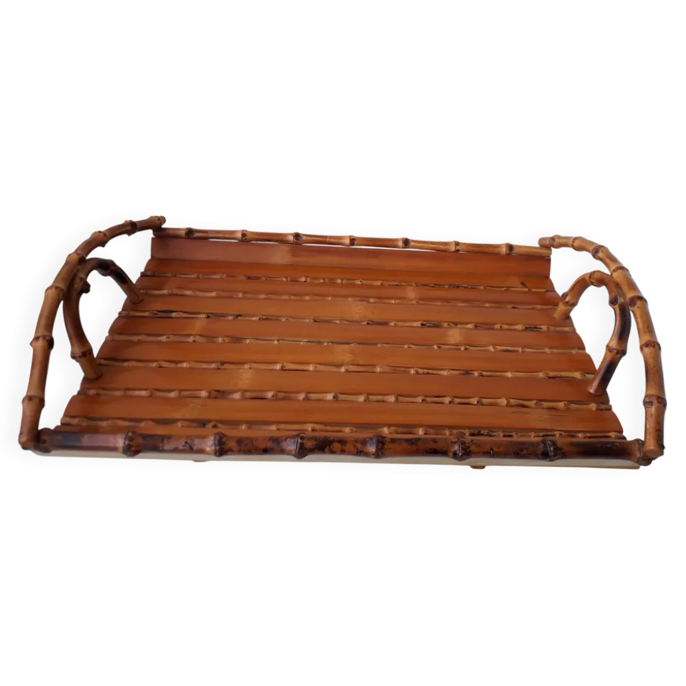 Plateau en bambou