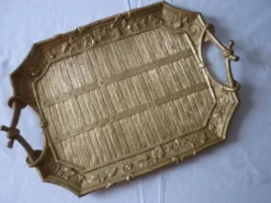 Plateau en bronze 33 cm