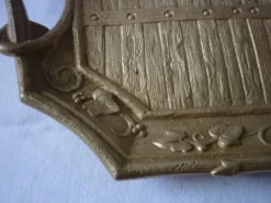 Plateau en bronze 33 cm