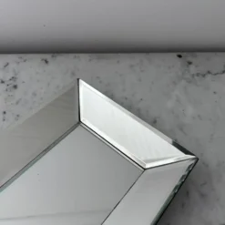 Plateau en miroir biseauté