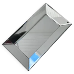 Plateau en miroir biseauté